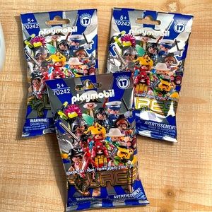 LOT OF 3 - Playmobil Figures Series 17 Lot Of 3